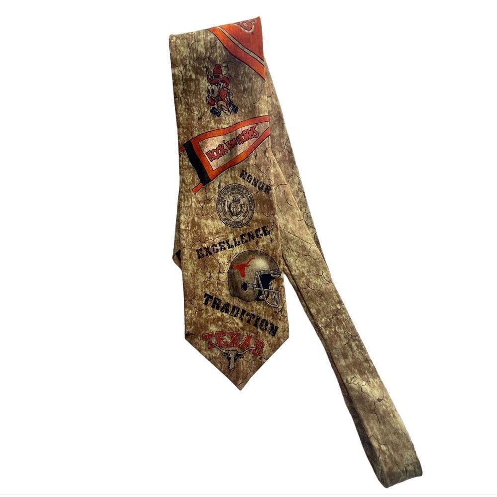 University of Texas Longhorn Silk Tie‎